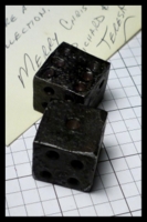 Dice : Dice - Metal Dice - Forged Black Iron from The Ohio Renaissance Festival - Richard and Teresa Gift Dec 2014